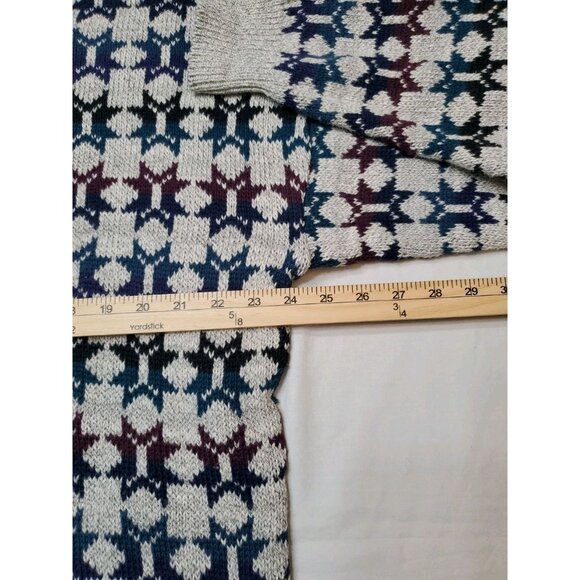 Adirondack Savile Row Men's L Cosby Style Sweater 80's 90's Y2K Grandpacore USA - Picture 6 of 10